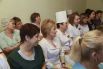 Во время визита в центральную районную больницу губернатор и члены правительства Алтайского края встретились с коллективом.  