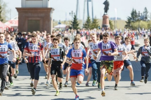 Легкоатлетическая эстафета, посвященная Дню Победы, старейший проект в Красноярске