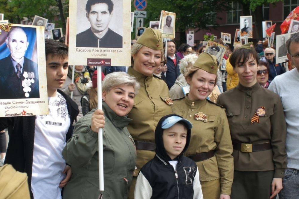 «Бессмертный полк» в Калининграде.