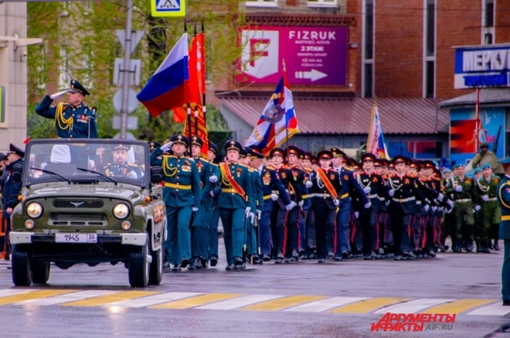Иркутяне смогли увидеть современную военную технику.