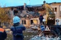 Последствия разрушения жилого дома на улице Ленина в посёлке Чистоозёрный Каменского района Ростовской области.