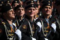 Калининградские морпехи вернулись с парада на Красной площади