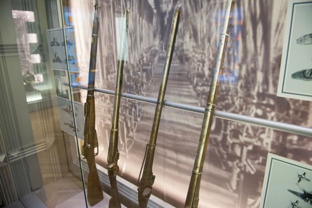 В начале 1925 года в здании развёрнута музейная экспозиция