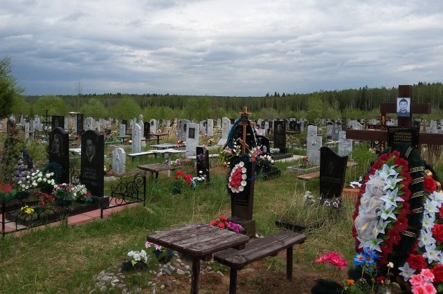 Проблемы с подтоплением на Северном кладбище начались в 2017 году.