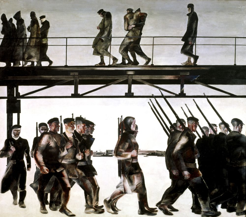 «Оборона Петрограда» (1928).