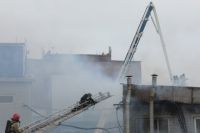 Пожарным удалось предотвратить распространение огня на другие производственные помещения.