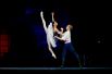 Солисты Новосибирского балета Екатерина Лихова, Никита Ксенофонтов. На выступлении 1 июля. 