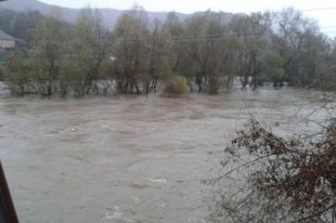 В реке Уж уровень воды превысил исторический максимум