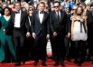 Премьерный показ фильма «Однажды в Голливуде» на 72-м Каннском кинофестивале. Режиссер Квентин Тарантино и актеры Брэд Питт, Леонардо Ди Каприо и Марго Робби. 