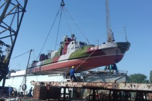 В Измаиле отремонтировали корабль морской охраны «Лубны»