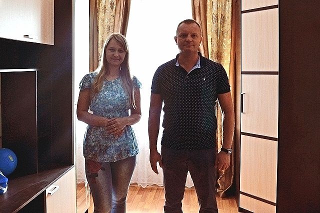Ольга Евгенова с Иваном Сухаревым.