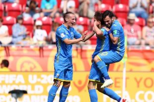 Украина (U-20) обыгрывает Колумбию и выходит в полуфинал чемпионата мира