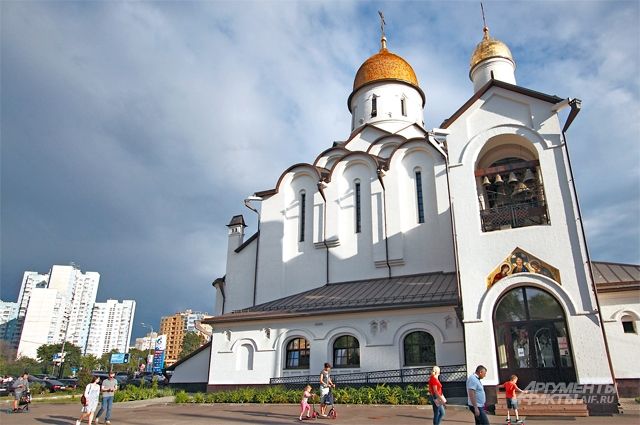 90% прихожан храма Александра Невского – жители района «Проспект Вернадского».