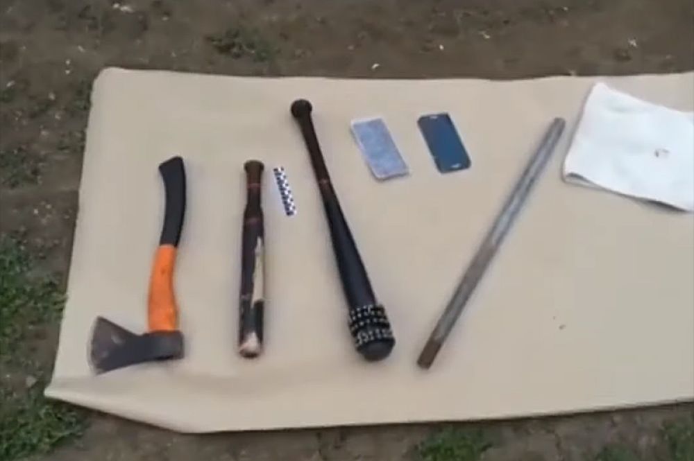 Орудия, которыми пользовались участники конфликта.