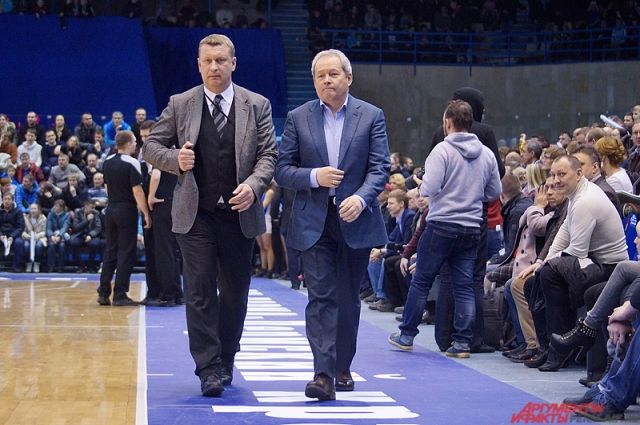 22 февраля 2016 г. Павел Лях и Виктор Басаргин перед финалом Кубка России по баскетболу в Перми. Через семь месяцев арестуют первого, а второй – уйдёт в отставку через год.