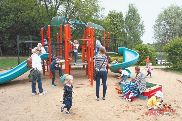 В этом году в 61 дворе Ульяновска появятся новые детские площадки |  Благоустройство | АиФ Ульяновск