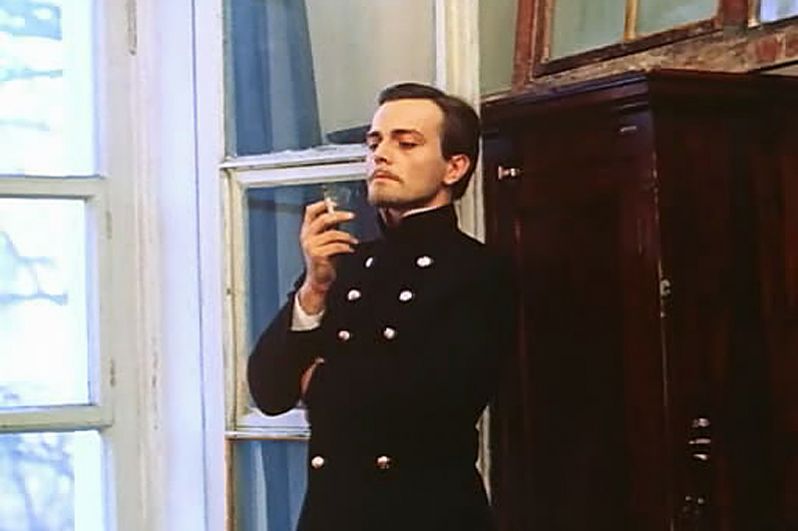 В роли аристократа Игоря Туробоева в телефильме «Жизнь Клима Самгина», 1987 год.