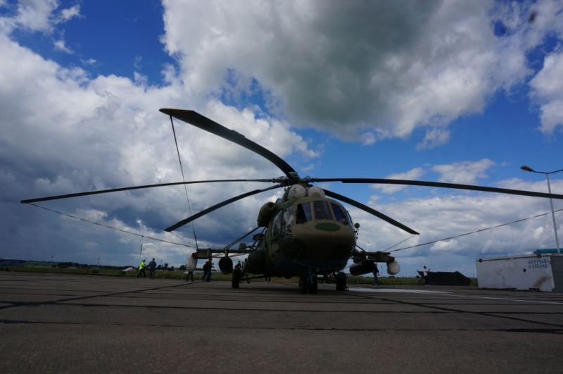 Вертолёт Ми-8АМТШ. 