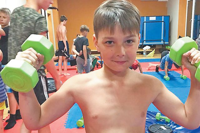 Мастер спорта по дзюдо 12-летний Егор Васин в скором времени тоже собирается выступить на соревнованиях. 