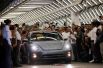 Церемония, посвященная окончанию производства автомобилей VW Beetle, на заводе компании в Пуэбле, Мексика.