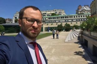 Новый глава ГФС Денис Гутенко в Париже, 2019 год