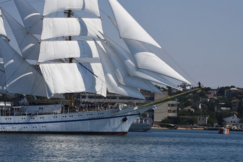 День ВМФ в Севастополе.