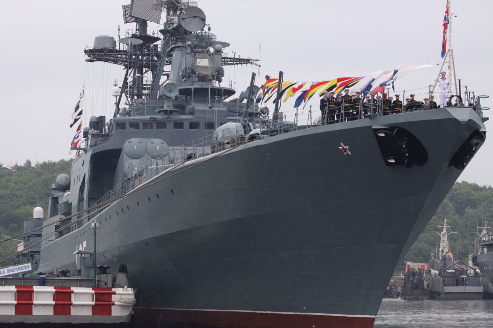 «Адмирал Левченко» — большой противолодочный корабль проекта 1155.