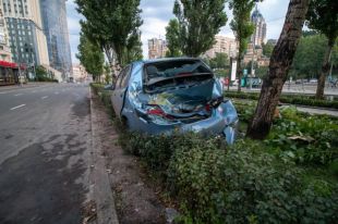 В Киеве произошло ДТП, с участием таксиста и пешехода