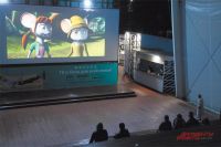 3 августа, в субботу, мультфильм «Приключения Мышонка» показали в летнем кинотеатре.