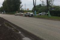 Авария произошла на улице Соликамской.