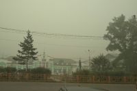 9 августа Усть-Кут заволокло дымом как никогда сильно.
