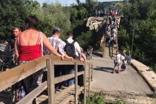 В Станице Луганской построят временный обходной мост