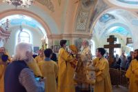 В Тюмени прошла праздничная литургия в честь юбилея региона