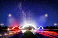 В Оренбурге на Нежинском шоссе появится светящаяся стела 