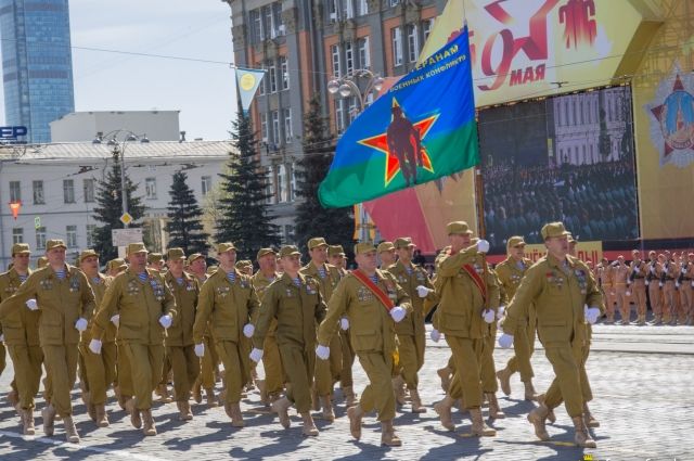 Екатеринбург – первый город России, где в параде Победы принимают участие ветераны Афганистана.