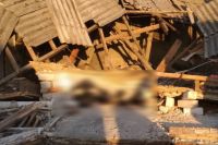 В Полтавской области из-за обрушения нежилого дома погиб мужчина