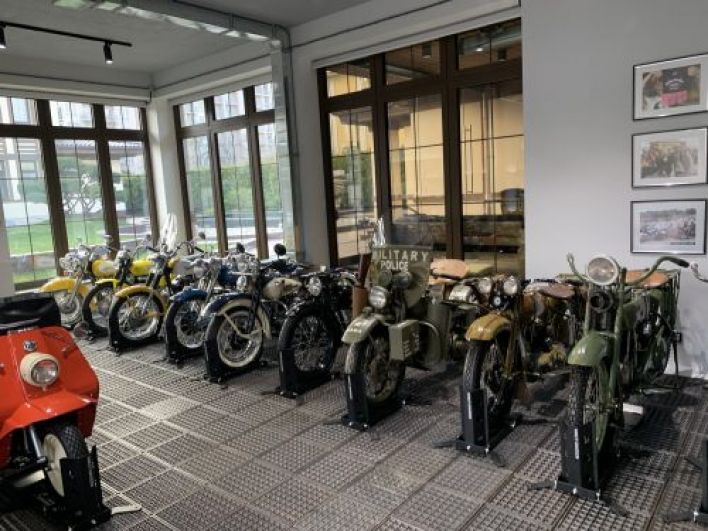 Кроме того, в Киеве прошла большая выставка мотоциклов Harley-Davidson.