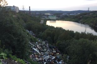 Свалка в Кировске