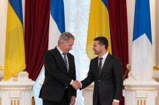 В Украину с рабочим визитом приехал президент Финляндии