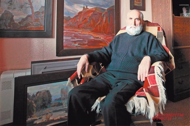 Александр Талаев рисует уже более 60 лет.