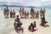 Акция протеста студентов против изменения климата на острове Марово, Соломоновы Острова.