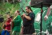 Звуки флейты завораживали гостей фестиваля.