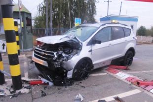 В Черниговской области пьяный водитель пытался прорвать границу с Беларусью