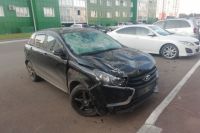 В Оренбурге обнаружена машина водителя, насмерть сбившего пешехода.  