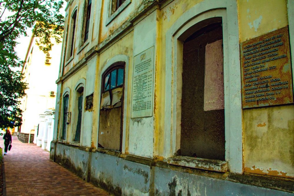 Здание первой на Кавказе гимназии, в котором 31 декабря 1917 г. была провозглашена Советская власть в Ставропольской губернии.