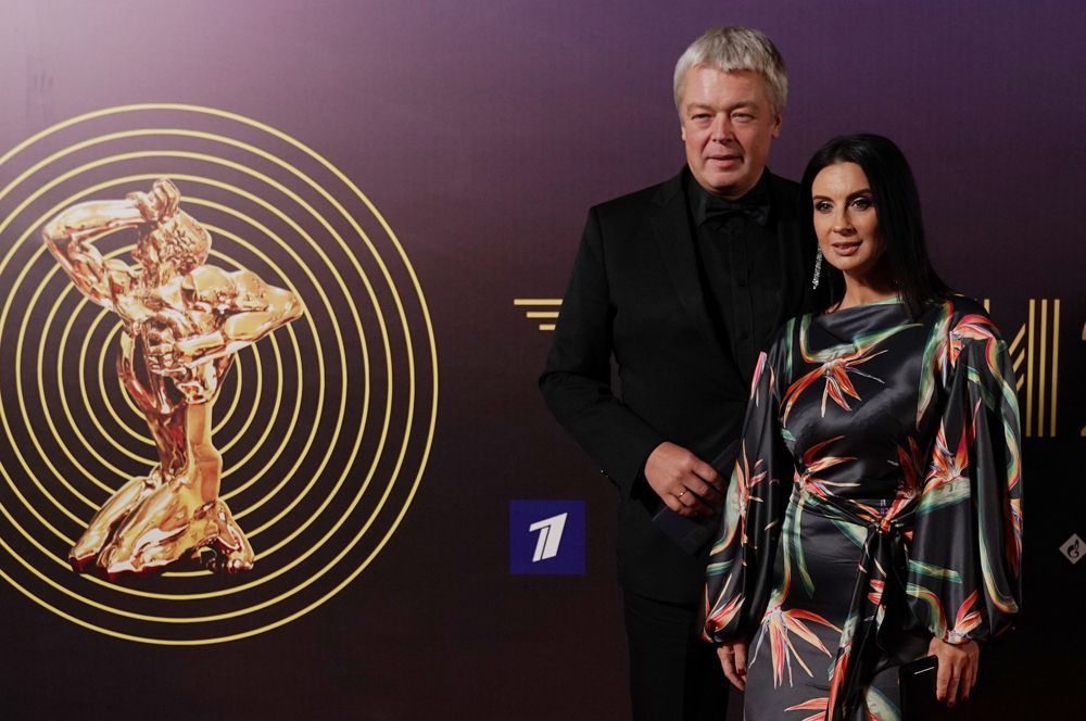 Режиссер и продюсер Александр Стриженов и его супруга актриса и телеведущая Екатерина Стриженова.