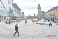 Благоустройство на площади Киевского вокзала завершается.