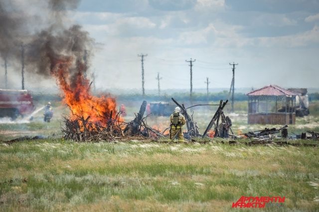 МЧС: в Оренбуржье ожидается высокая пожарная опасность 4 класс.