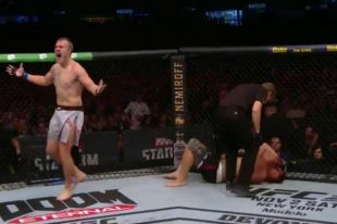 Украинец Сергей Спивак одержал первую победу в UFC