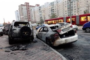 За последние сутки в Киеве сгорели шесть автомобилей: детали